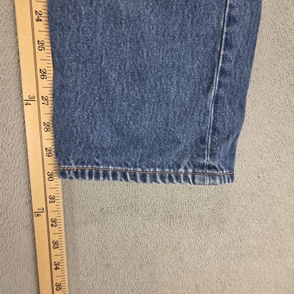 VTG Levis 501 Jeans Mens Blue Medium Wash Regular Straight Button Fly Fits 32x30